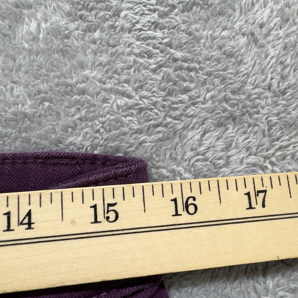 Talbots Jeans Womens 8 Purple Jeggings Mid Rise Simply Flattering Denim - Picture 5 of 12